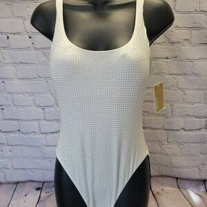 Michael Kors MICHAEL Women's Studded Front One-Piece Swimsuit
